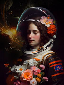 Astronauten schoonheid van Dikhotomy