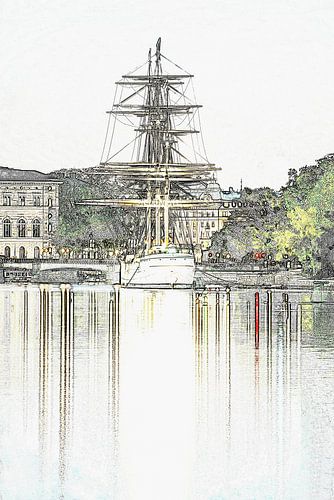 zeil schief in stockholm