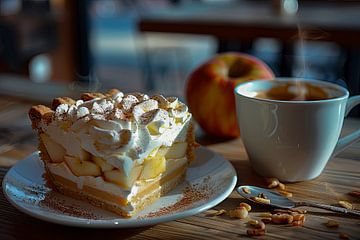 eine Tasse Kaffee oder Cappuccino von Egon Zitter