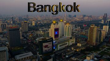 Skyline of Bankgkok von Loraine van der Sande