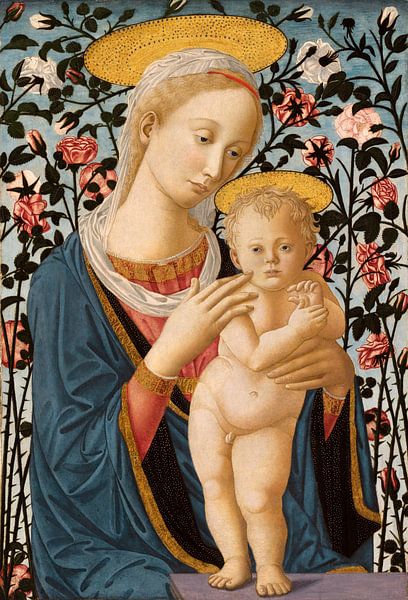 Fra Filippo Lippi. Madonna mit Kind von 1000 Schilderijen