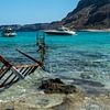 Verroeste Aanlegsteiger op Balos Beach (Kreta) von Melvin Fotografie