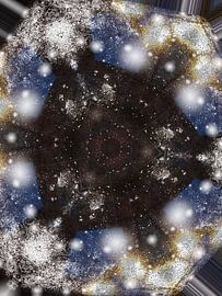 Templars 11, abstract art by Luci Boreali