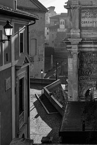 Art Architecture Début de matinée au Foro Romano Rome BNW