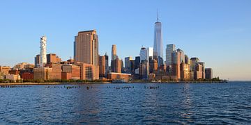 Manhattan Skyline, panorama by Merijn van der Vliet