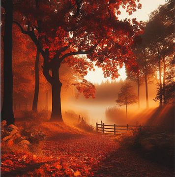 Autumn - Apeldoorn - Gelderland - Autumn - Colours - Warm by Laura Nieuwenhuis Fotografie