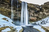 Waterval Seljalandsfoss in IJsland von Jo Pixel Miniaturansicht