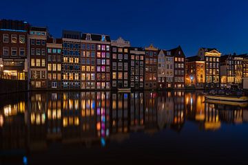 Reflections at the Damrak in Amsterdam, 2023 - 5