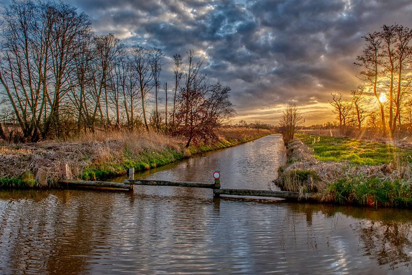 zonsondergang in de polder von Robin Pics (verliefd op Utrecht)