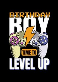 Boy Time Level Up von Doms Art