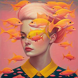 Pink sea van Mirjam Duizendstra