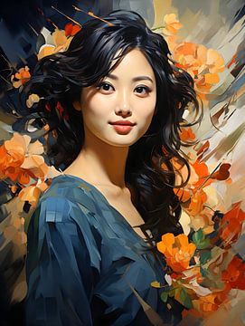 Vietnamese woman by PixelPrestige
