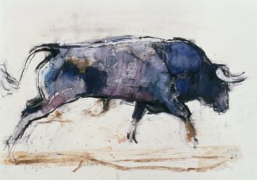 Charging Bull by Mark Adlington