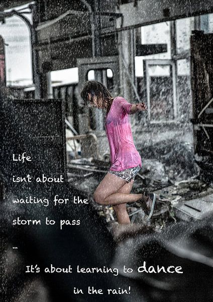 Dancing in the rain by Moodshots  .nl
