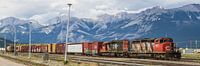 Goederentrein in Canada
