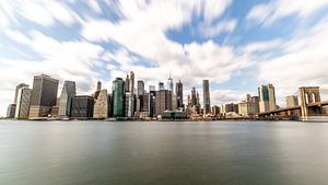 New York skyline vanuit Brooklyn van Sjoerd Tullenaar