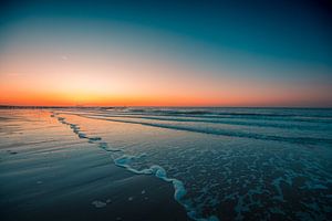 Domburg Strand Sonnenuntergang 4 von Andy Troy