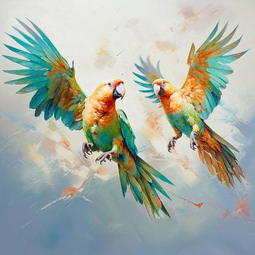 Parrot series by Hetty Lamboo