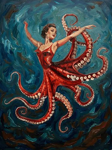 Mermaid and Octopus
