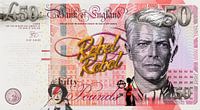 David Bowie 50-Pfund-Rechnung von Rene Ladenius Digital Art Miniaturansicht