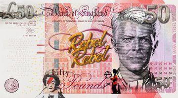 David Bowie 50 Pounds Bill