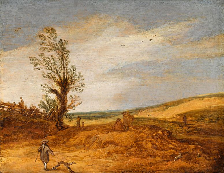 Een blik in de duinen, Esaias van de Velde van Meesterlijcke Meesters