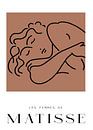 Matisse drawings in earth colours by Hella Maas thumbnail