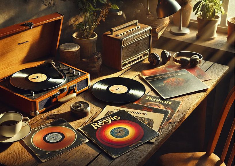 Vinyl Still Life by Jaap Ros