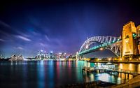 Die Skyline von Sydney bei Nacht | Australien