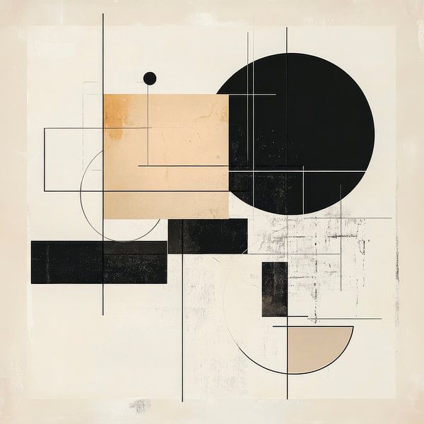 Geometric composition by Poster Art Shop