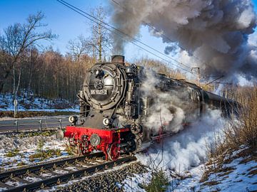 The Rübeland Railway under full steam