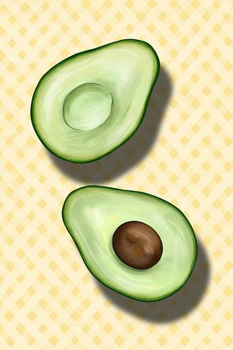 Fresh Avocado Halves