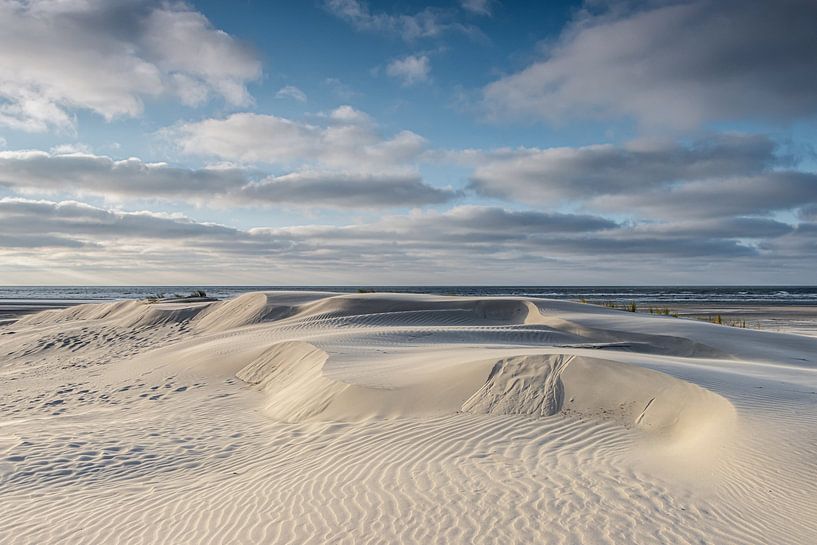 Sable, mer et dunes Ameland par Paul Veen