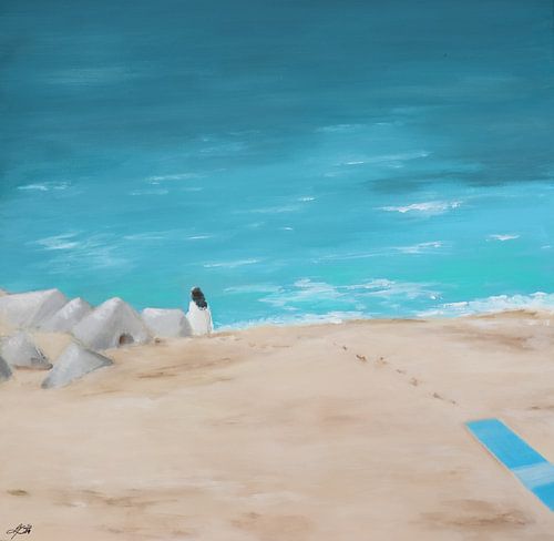 The woman by the sea - Via del Pescatore