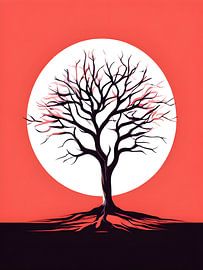 Winter's Silhouette by Artistic