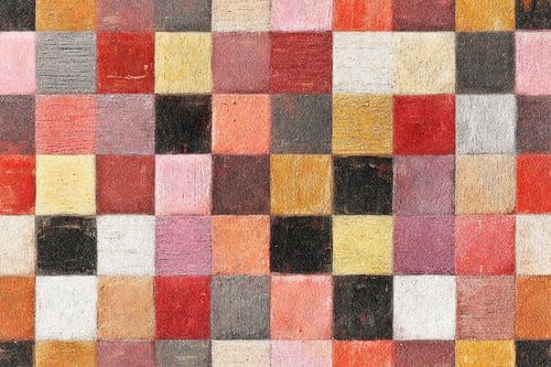 Mosaic of colour surfaces