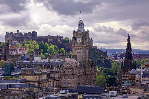 Edinburgh van bovenaf