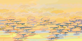 Extremadura hot shimmering plains