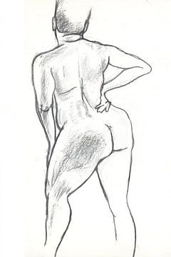 Model Drawing-25_1995 van Hans Zantman