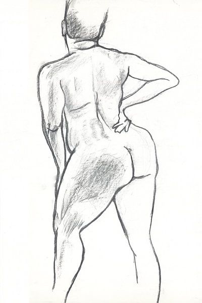 Model Drawing-25_1995 van Hans Zantman
