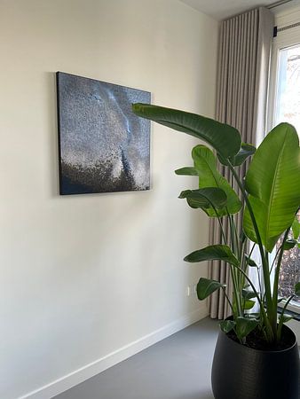 Netherlands from above in earthy tints [square].