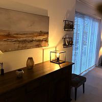 Klantfoto: Abstract landschap van Bert Nijholt, als artframe