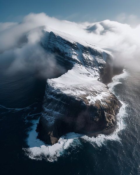 Arktis aus der Nähe von fernlichtsicht