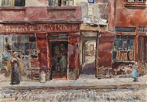 Frederic Houbron - 18, rue de l'Hôtel-de-Ville, en 1899. 4ème arrondissement (1899)