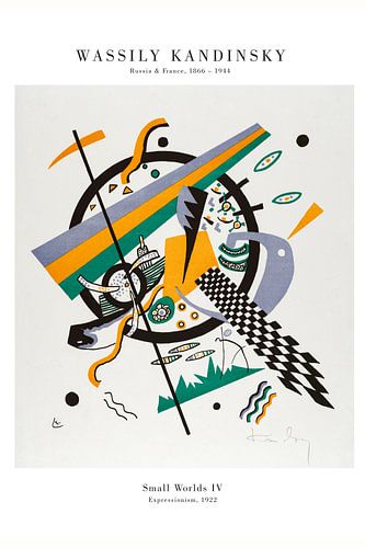 Wassily Kandinsky - Small Worlds IV