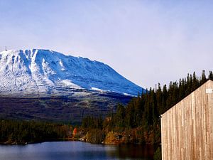 De Gaustatoppen gezien vanuit Gaustablikk
