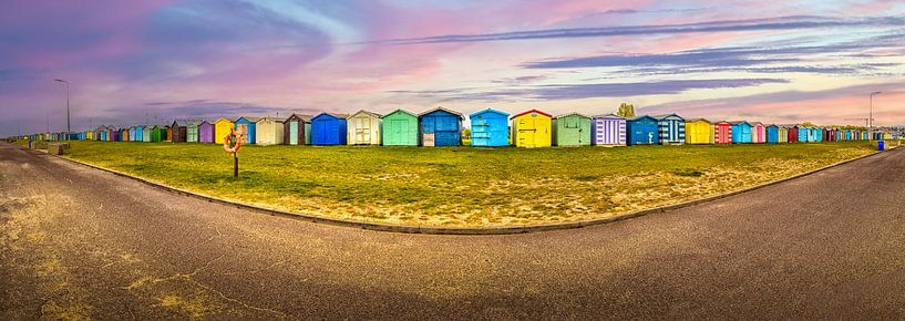 Strandhuisjes van Luc de Zeeuw