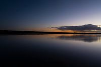 Sunset; the sky ignites