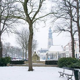 Winter in Middelburg van Kelly Groen