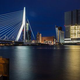 Rotterdam bei Nacht von Jeffrey Tukker